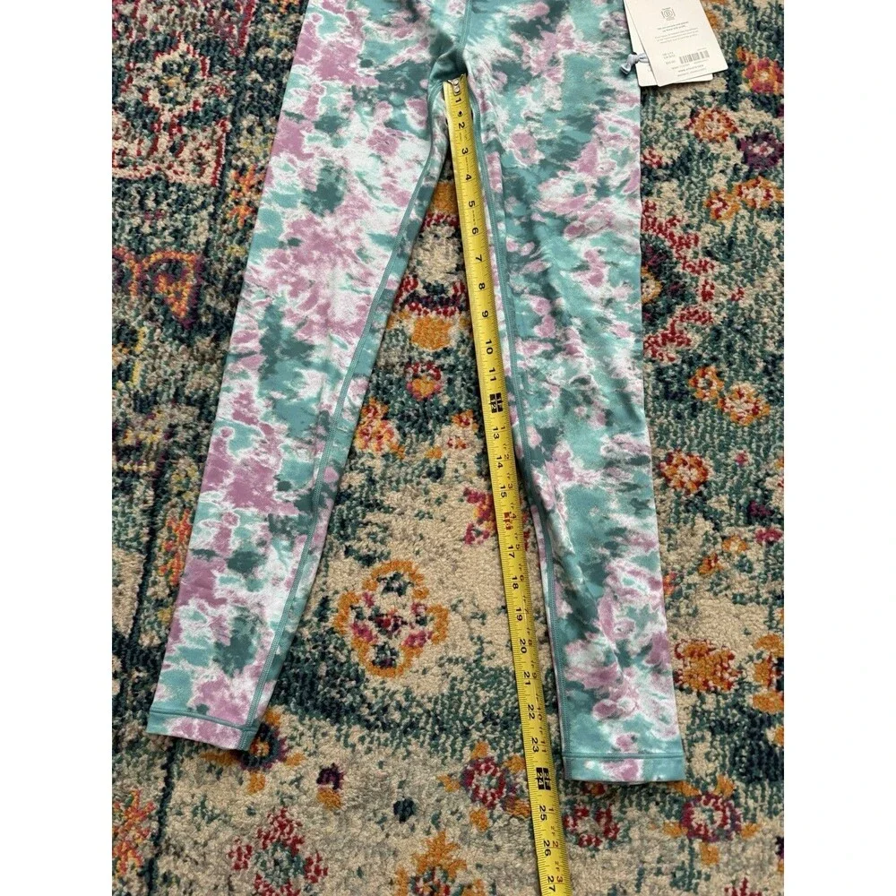 NEW Athleta‎ Girl High Rise Printed Chit Chat Tight Size Large 12
